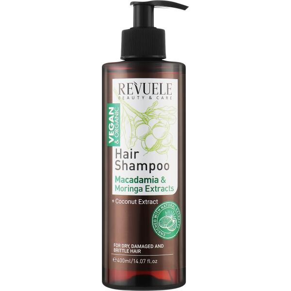 Revuele Macadamia Moringa Extracts Hair Shampoo 400Ml 1