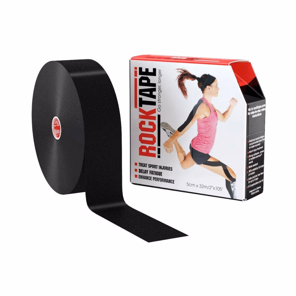 RockTape Bulk Kinesiology 5cm x 32m Black 1