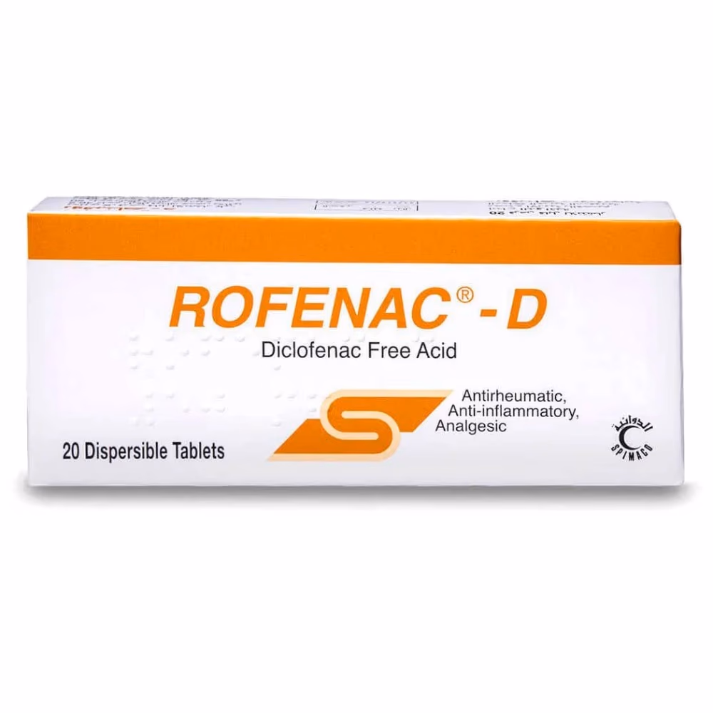 Rofenac-D 50mg Tablets 20s