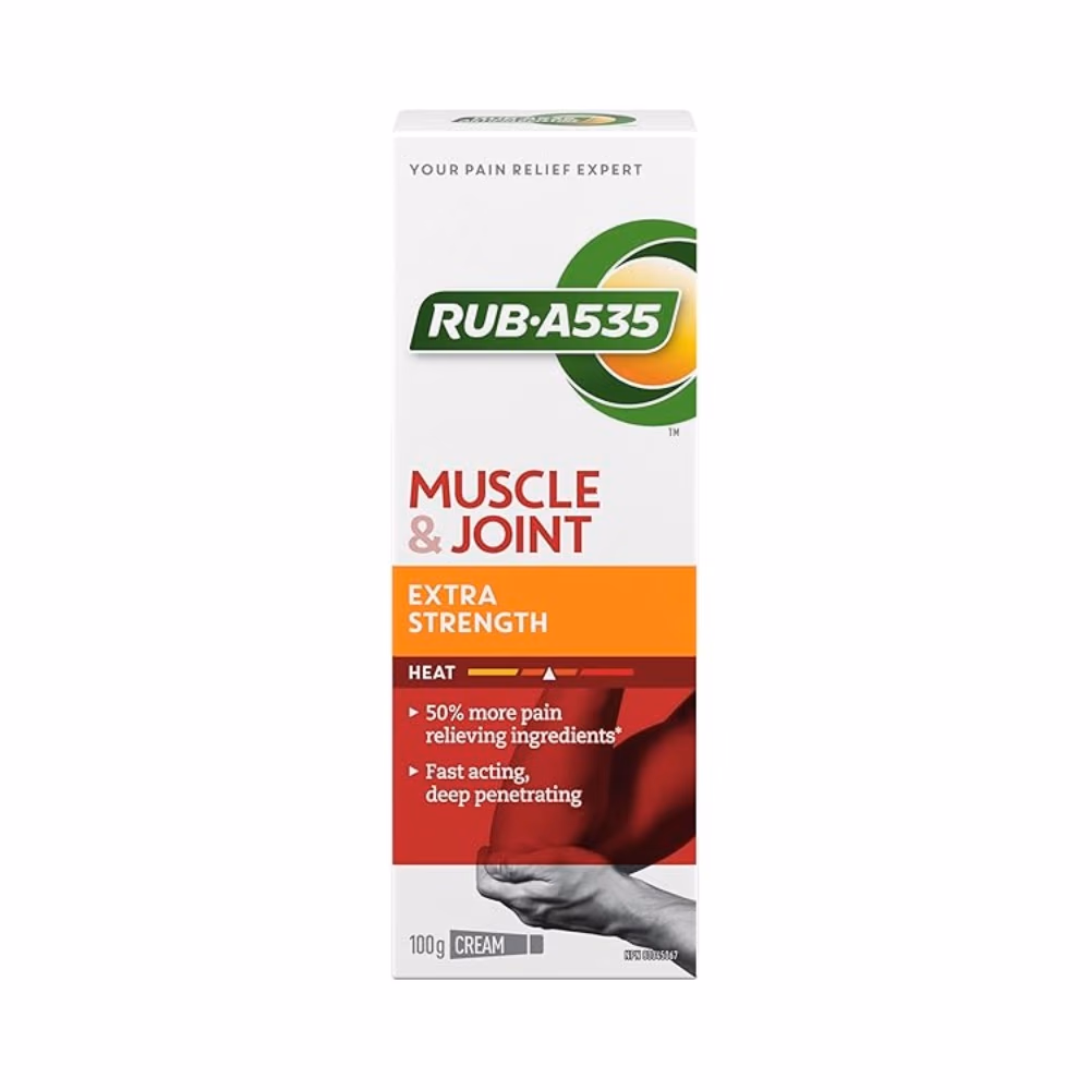 Rub A535 Regular Strength Heat Cream 100g 1