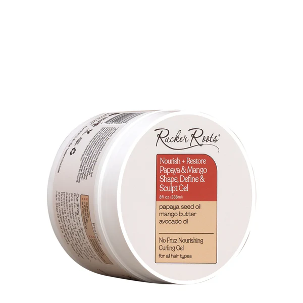 Rucker Roots Nourish and Restore Papaya and Mango Shape Define and Sculpt Gel 236ml