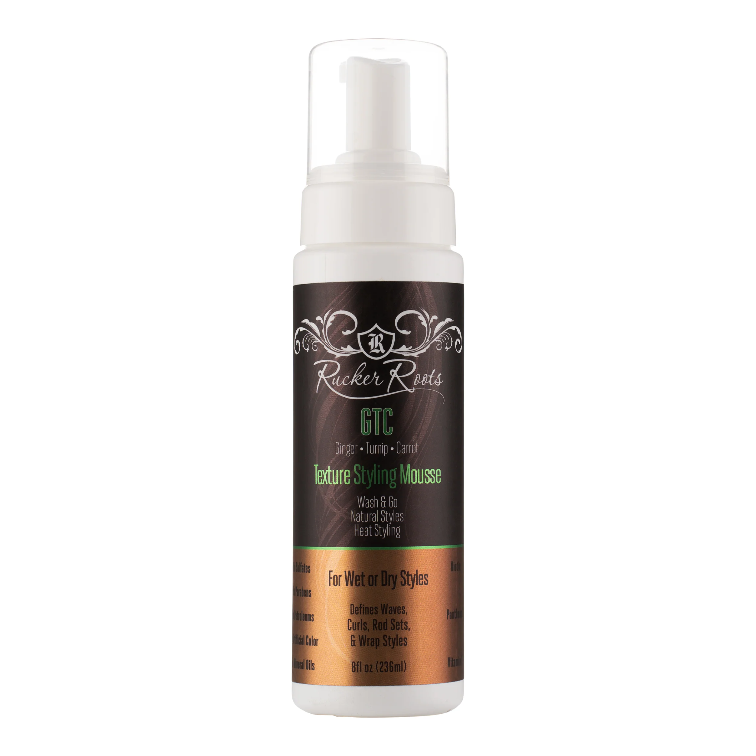 Rucker Roots Texture Styling Mousse 236ml