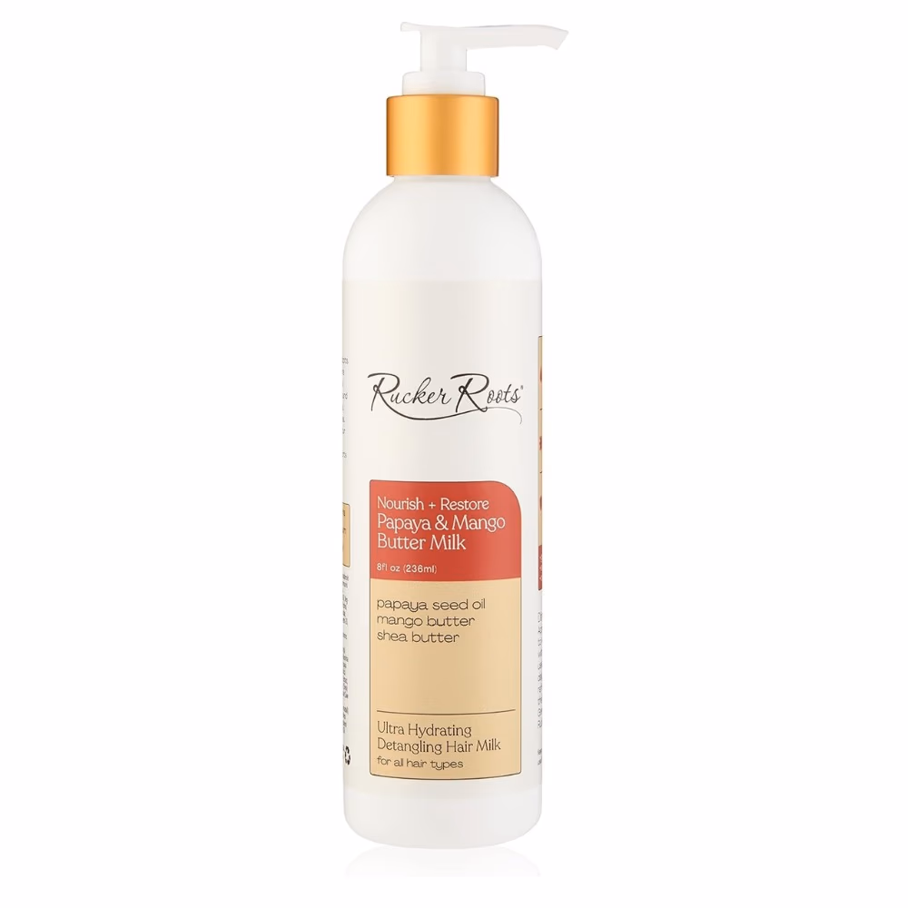Rucker Roots Nourish and Restore Papaya and Mango Butter Milk 236ml 1