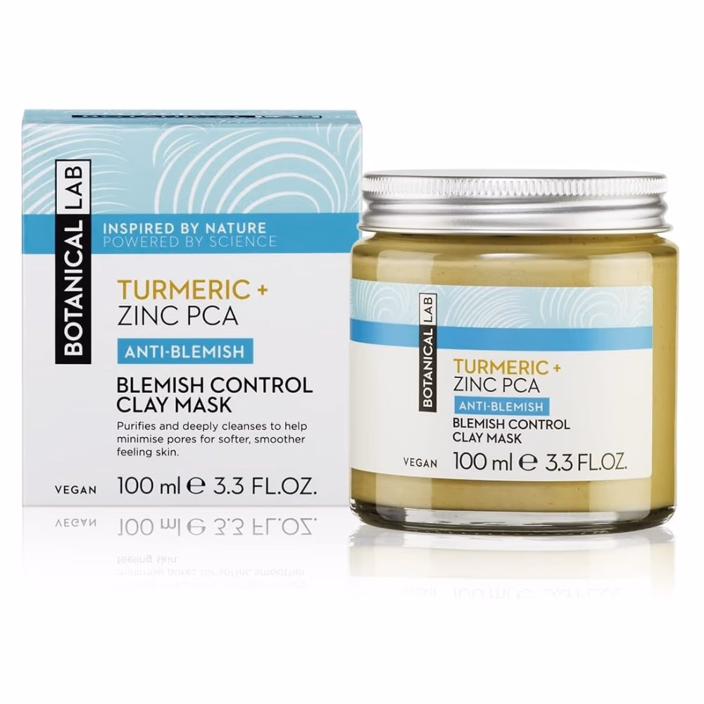 Botanical Lab Turmeric Blemish Control Clay Mask 100ml  1