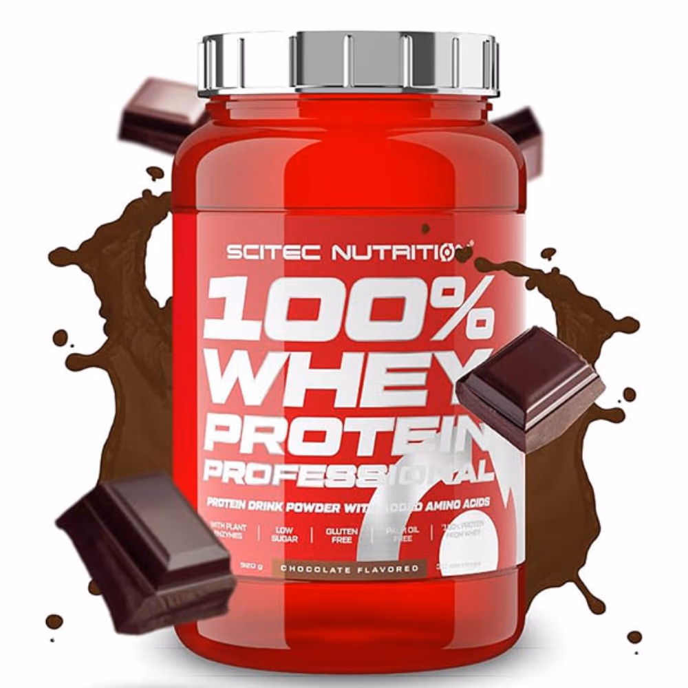 Scitec 100% Whey Chocolate – 920 g 1