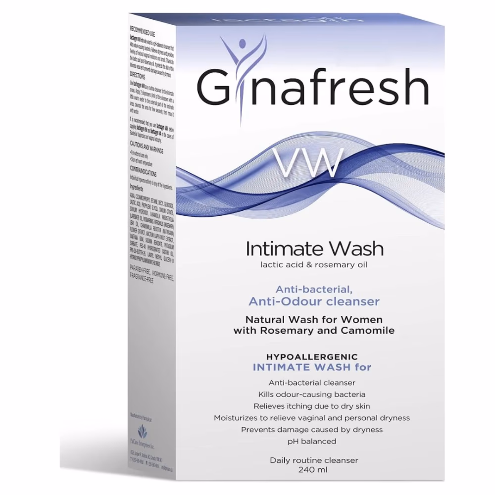 Gynafresh VW Intimate Wash 240ml 1
