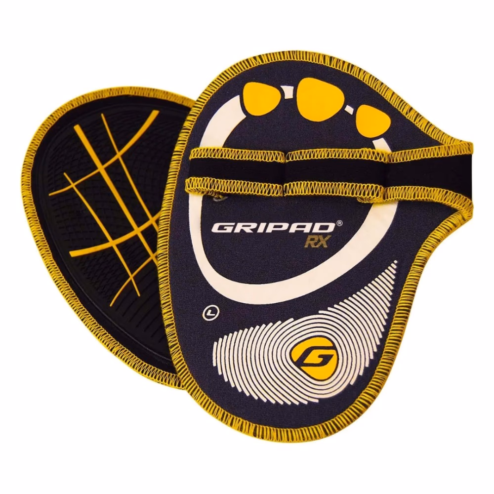 Gripad Rx Palm Grip - Black and Yellow 1