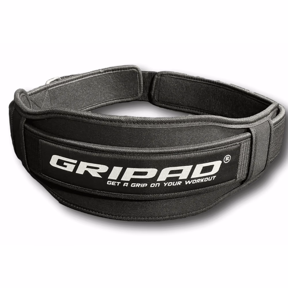 Gripad Neoprene Belt - Black and White - Large