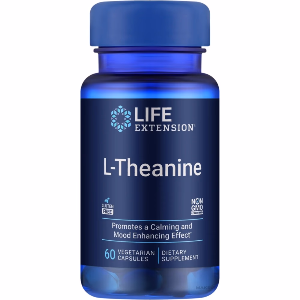 Life Extension L-Theanine 200mg - 60 Capsules