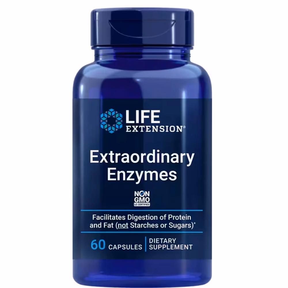 Life Extension Extraordinary Enzymes 60 Caps 1