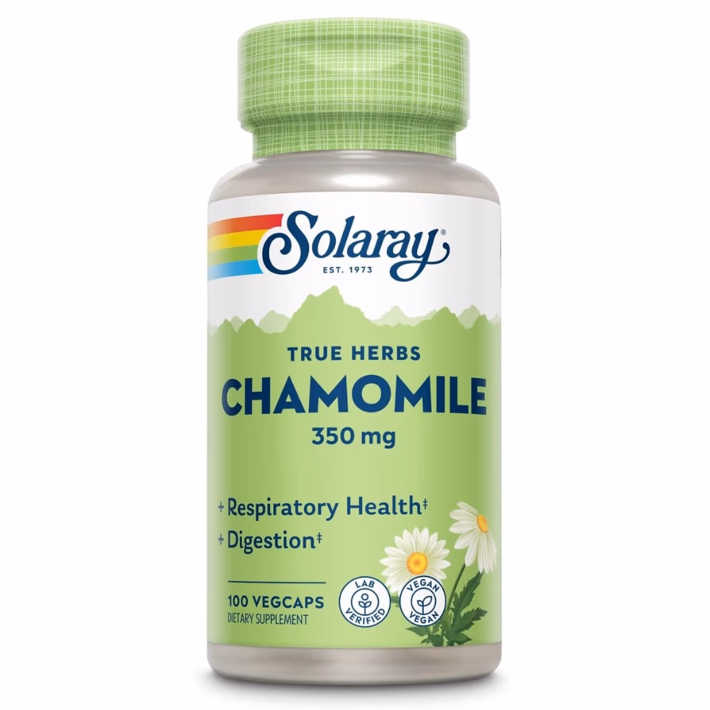 Solaray Chamomile 350mg 100 Veg Caps 1