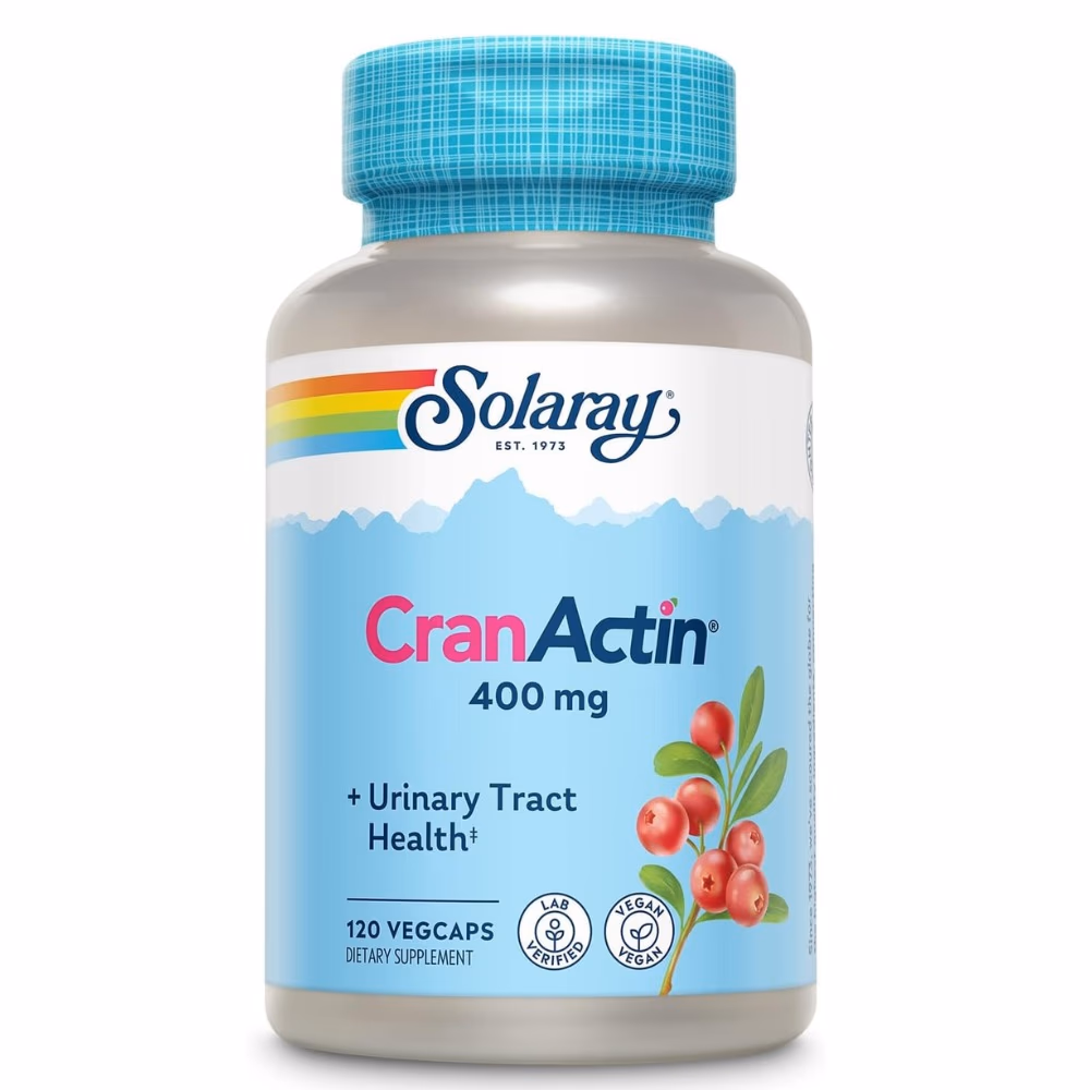 Solaray CranActin Urinary Tract Health 120 Caps 1