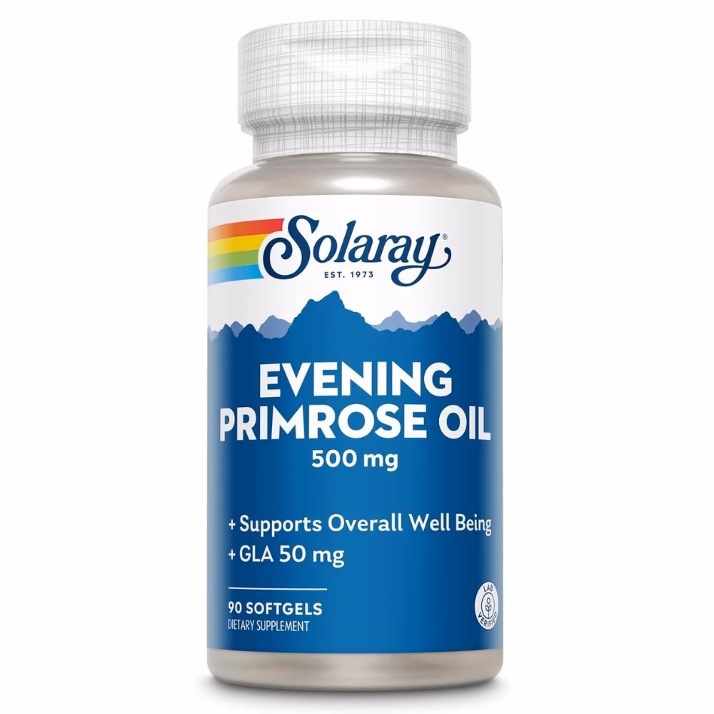 Solaray Evening Primrose Oil 500mg 90 Softgels 1