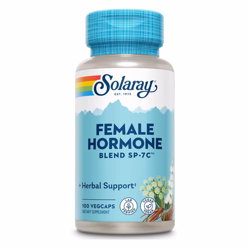 SOLARAY FEMALE HORMONE BLEND 100 VEG CAPS