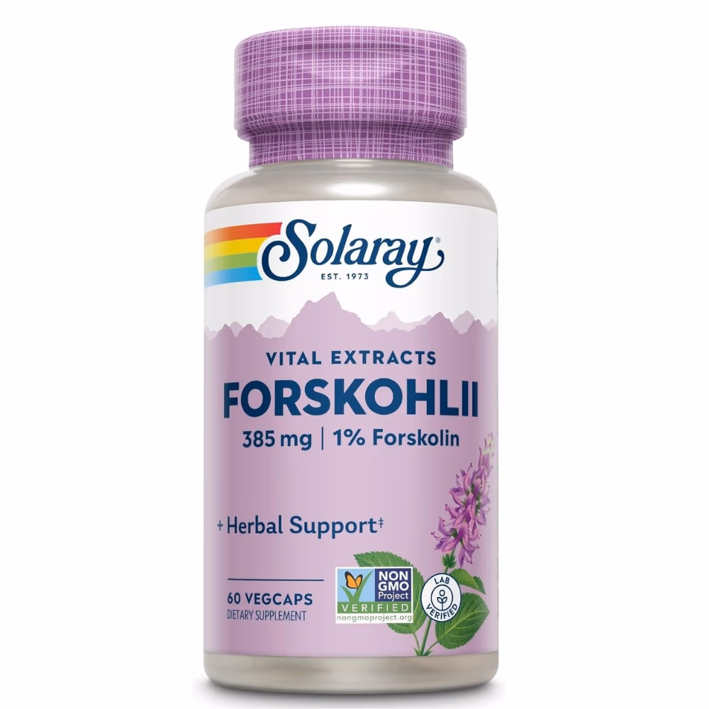 Solaray Forskolii Root Extract 60 Veg Caps
