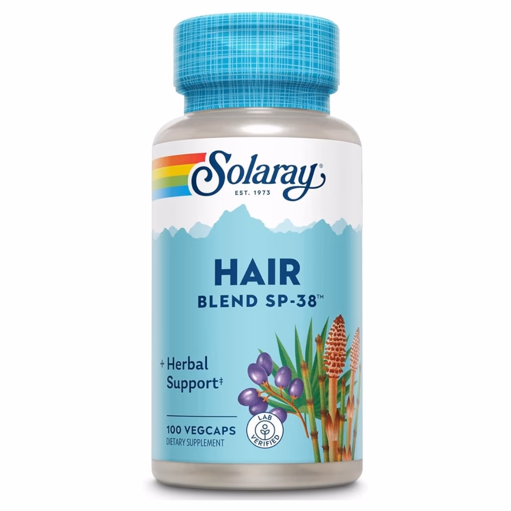 Solaray Hair Blend 100 Veg Caps 1