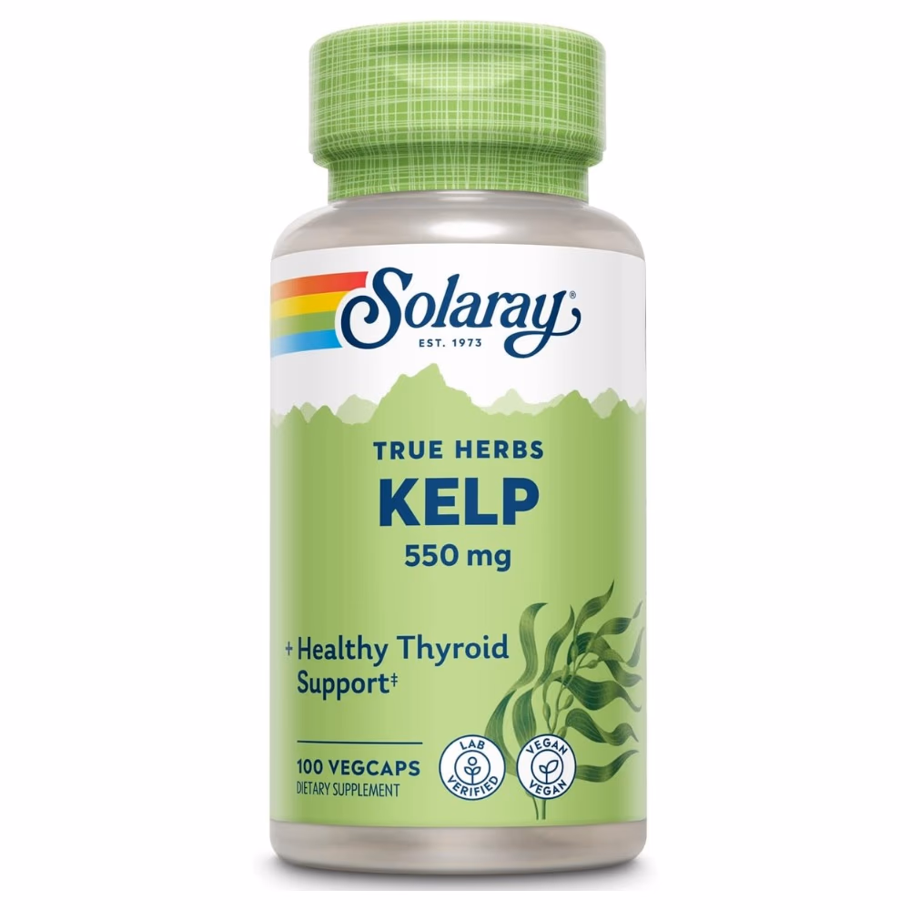 Solaray Kelp 550mg 100 Veg Caps 1