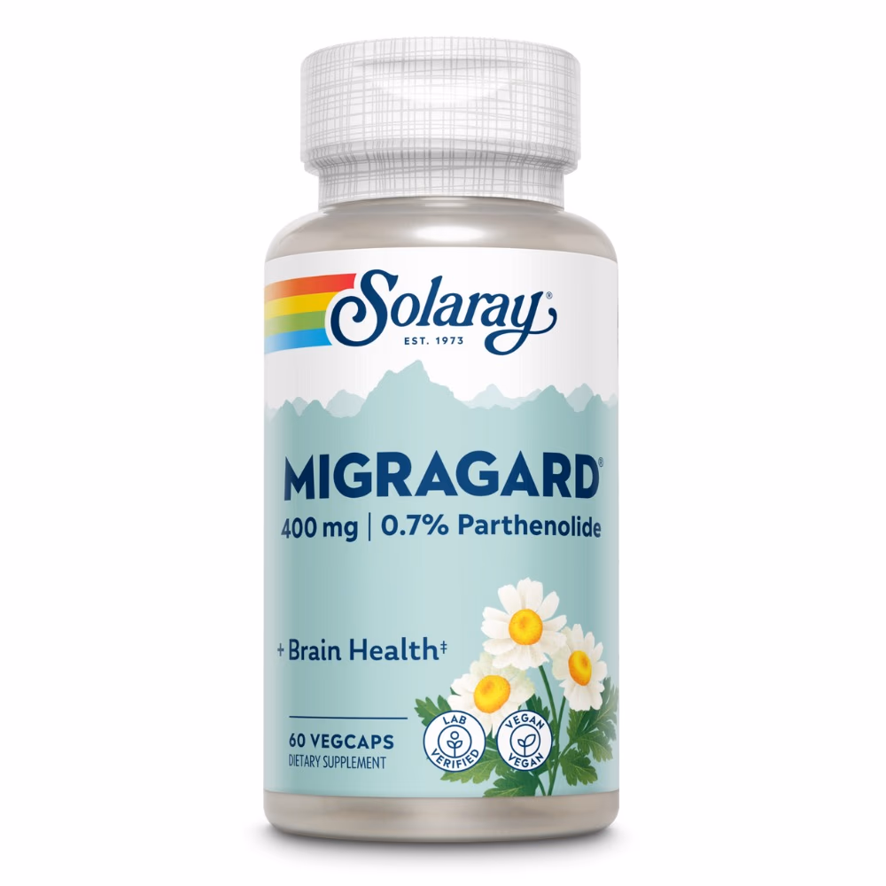 Solaray Migragard 400mg 60 Veg Capsules 1