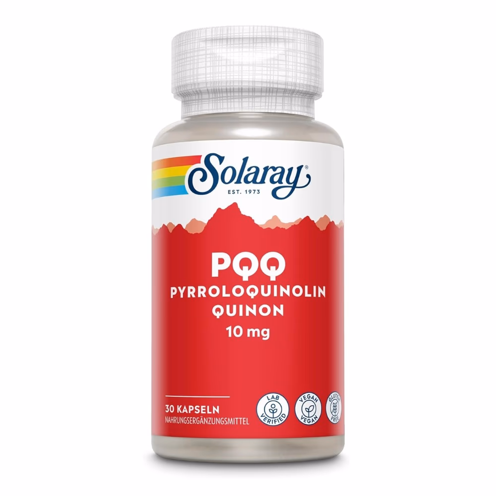 Solaray PQQ Pyrroloquinoline 10mg 30 Veg Caps