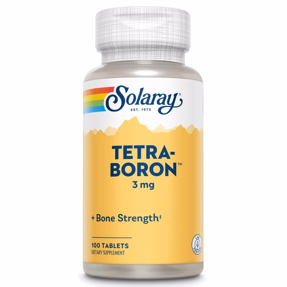 Solaray Tetra Boron 3mg 100 Tabs