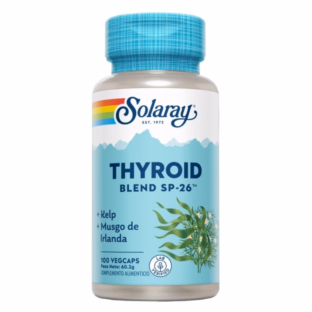Solaray Thyroid Blend 100 Veg Caps