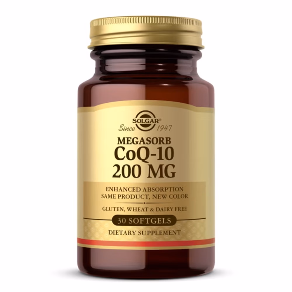 Solgar Megasorb CoQ-10 200mg 30 Softgels 1