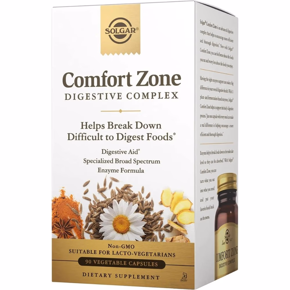 Solgar Comfort Zone Digestive Complex 90 Capsules
