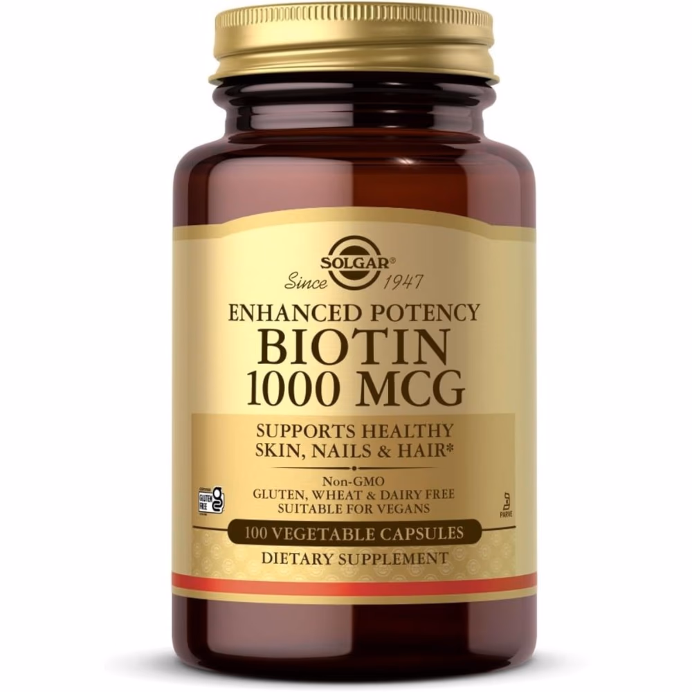 Solgar Biotin 1000mcg 100 Veg Caps