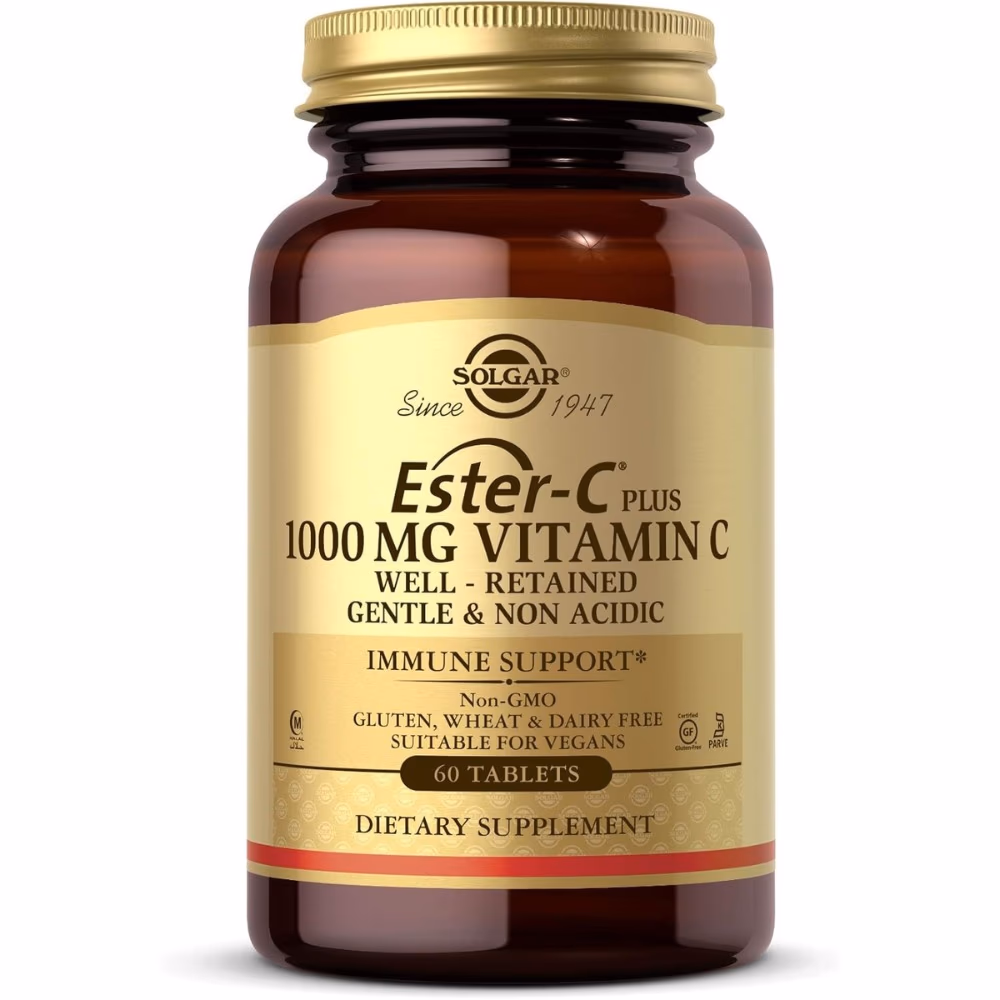 Solgar Ester-C 1000mg Vitamin C 60 Tabs