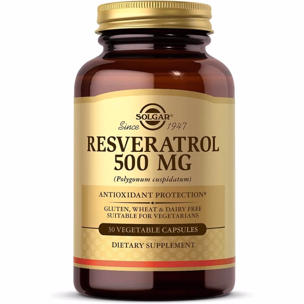 Solgar Resveratrol 500mg 30 Capsules