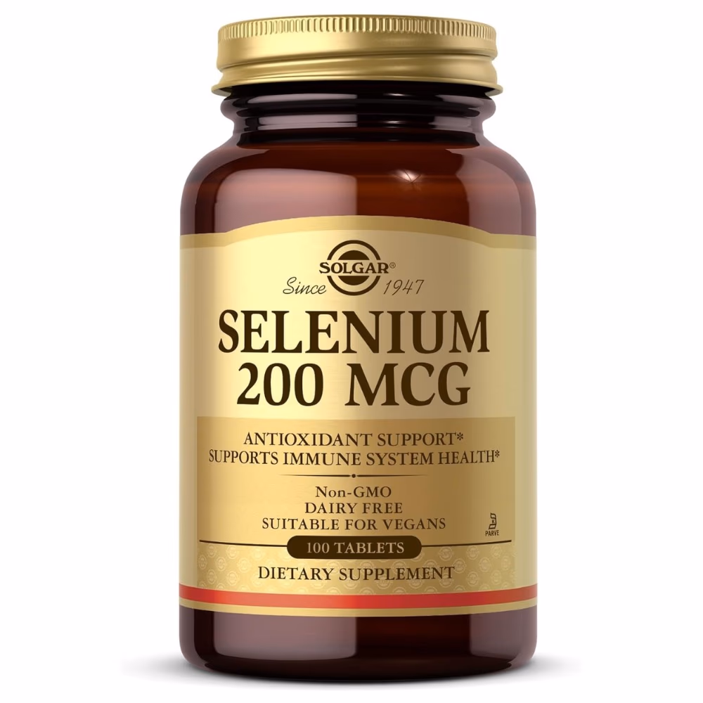 Solgar Selenium 200mcg 100 Tablets