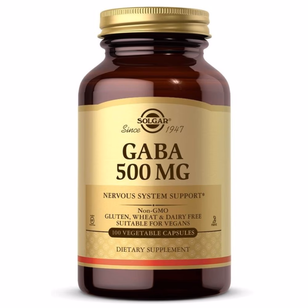 Solgar GABA 500mg 100 Capsules