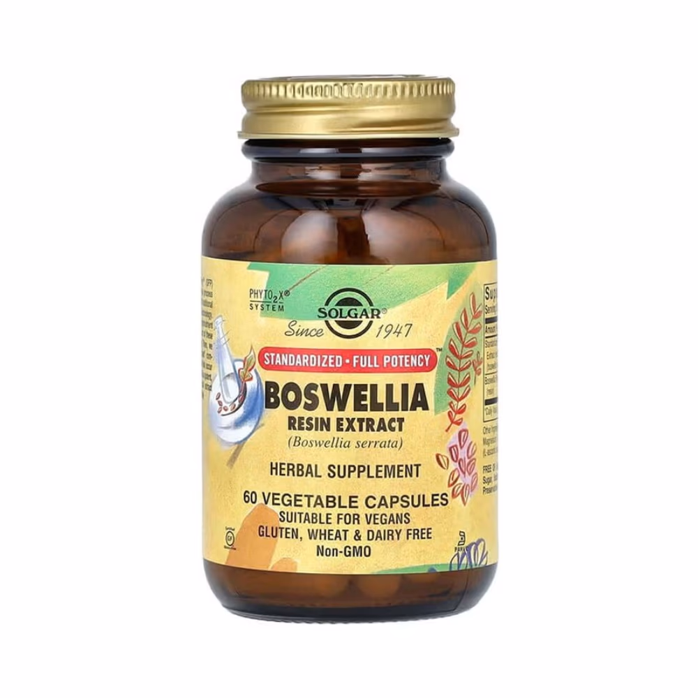 Solgar Boswellia Resin Extract 60 Veg Capsules 1