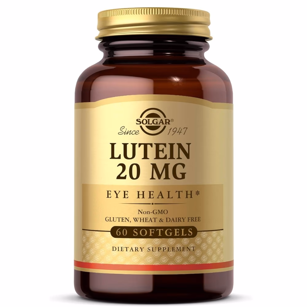 Solgar Lutein 20mg 60 Softgels