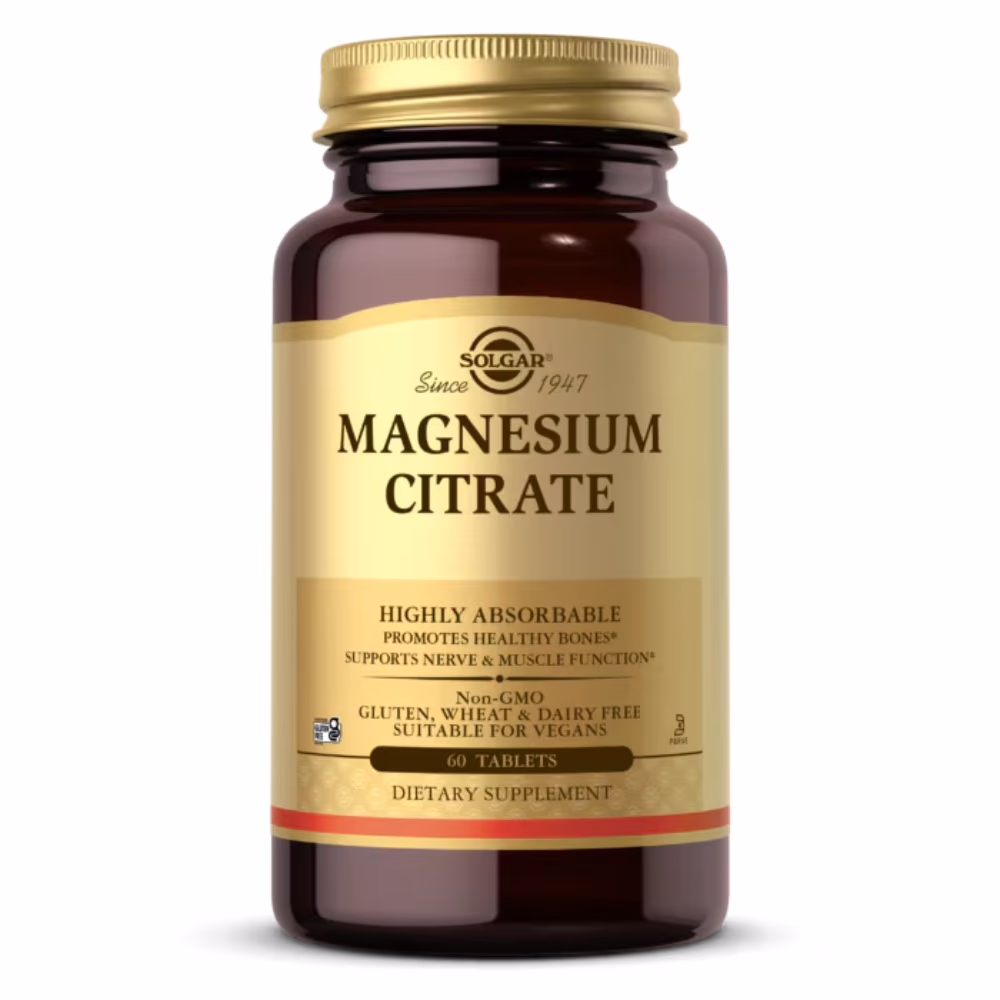 Solgar Magnesium Citrate 60 Tabs 1