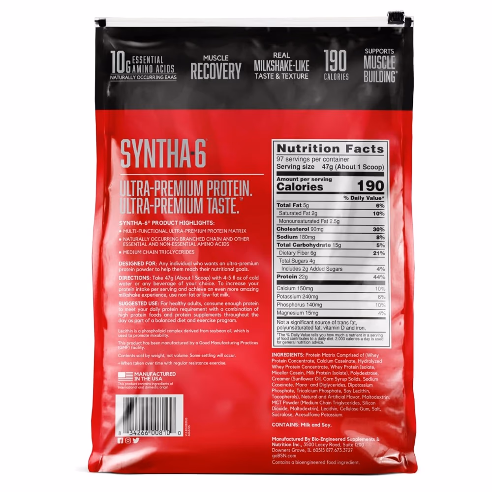 BSN Syntha 6 Vanilla Ice Cream 10lb 3