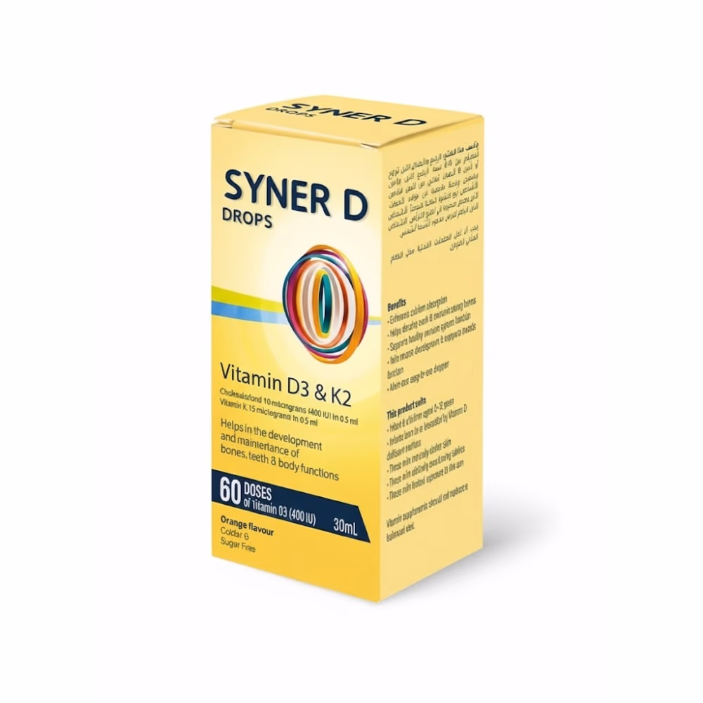 Syner D Drops Vit D3 and K2 