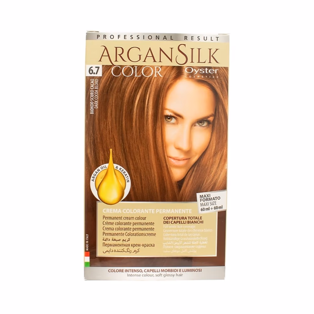 Argan Silk Color Dark Cocoa Blond 6.7