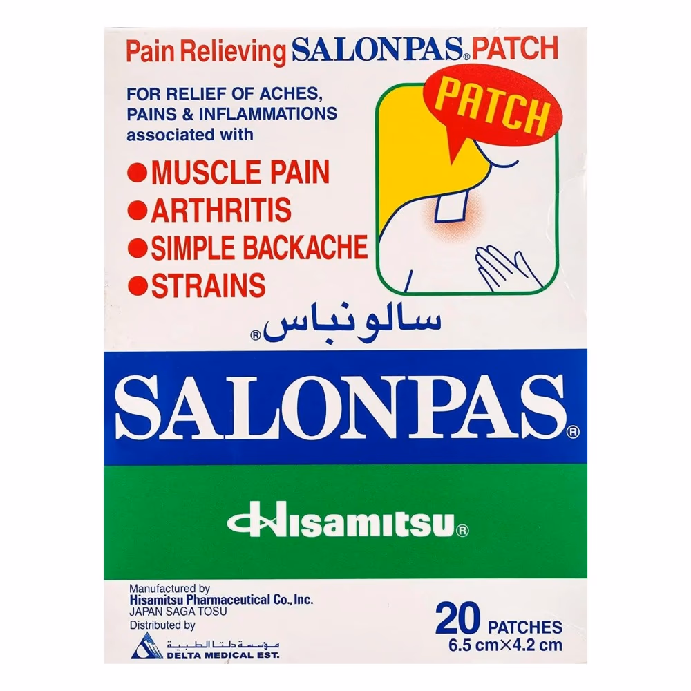 Salonpas Pain Relief Patch - 20 Patches 1