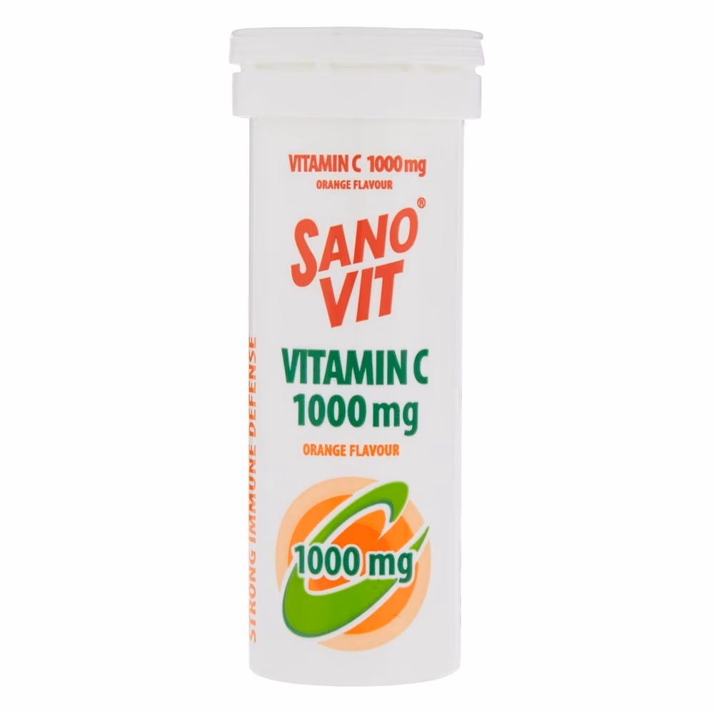 Sanovit Vitamin C 1000mg Orange Tablet 10s 1