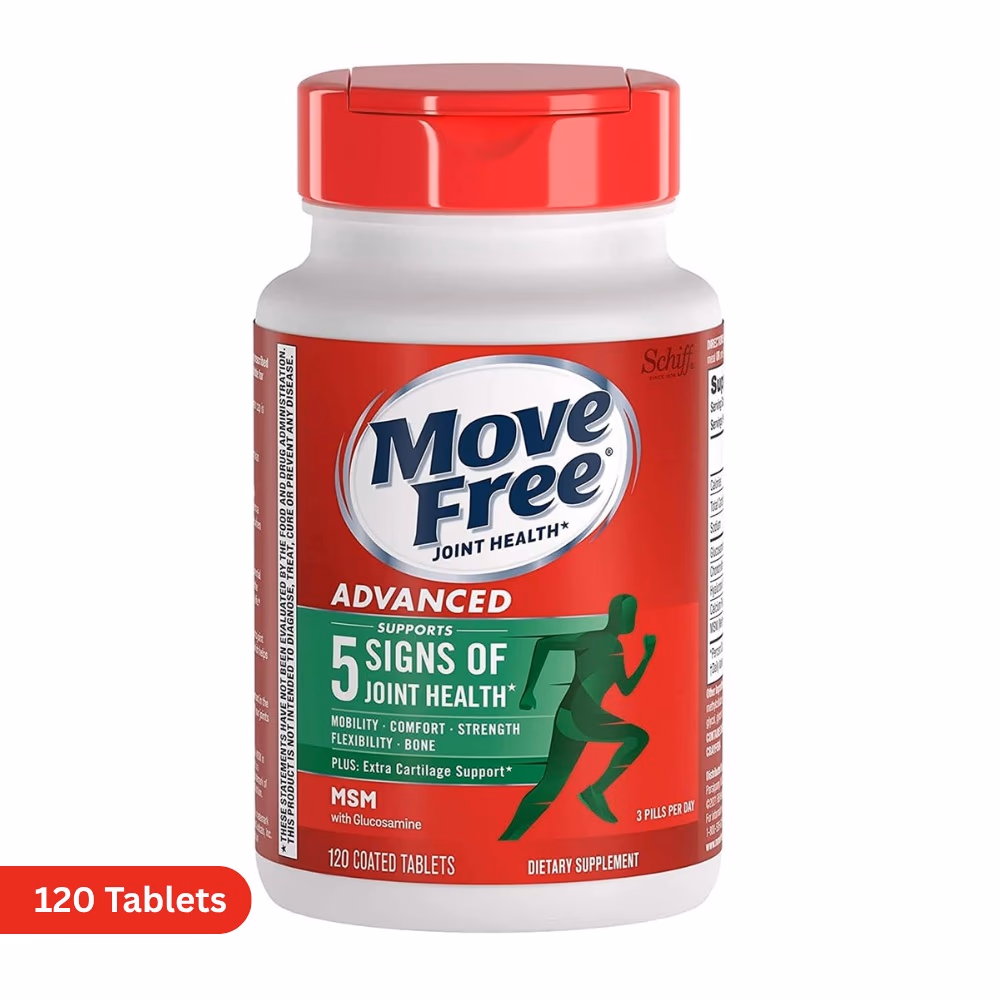 Schiff Move Free Advanced Joint Health Tablets – 120 count 1