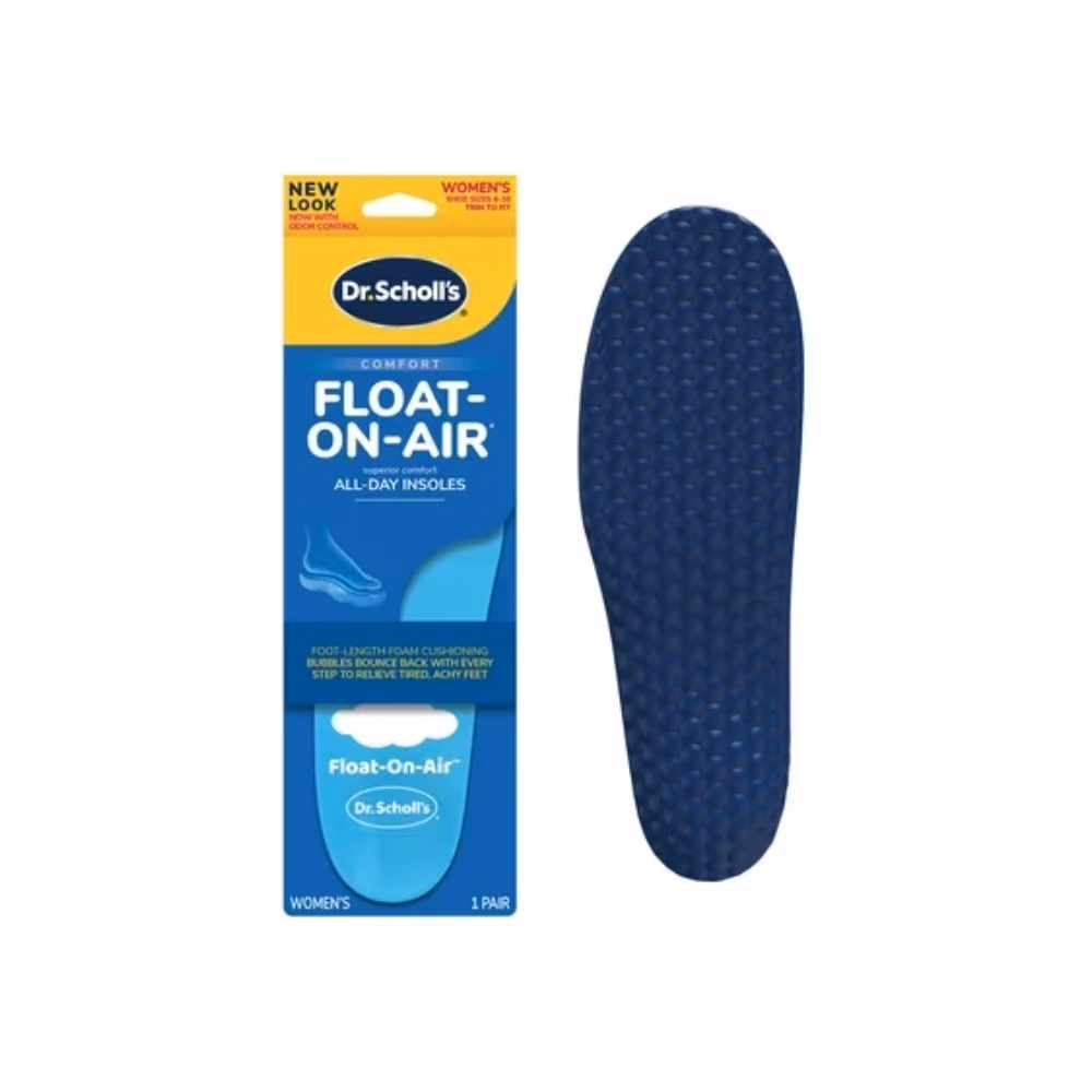 Scholl Float On Air Foam Insoles Women Size 8 to 10