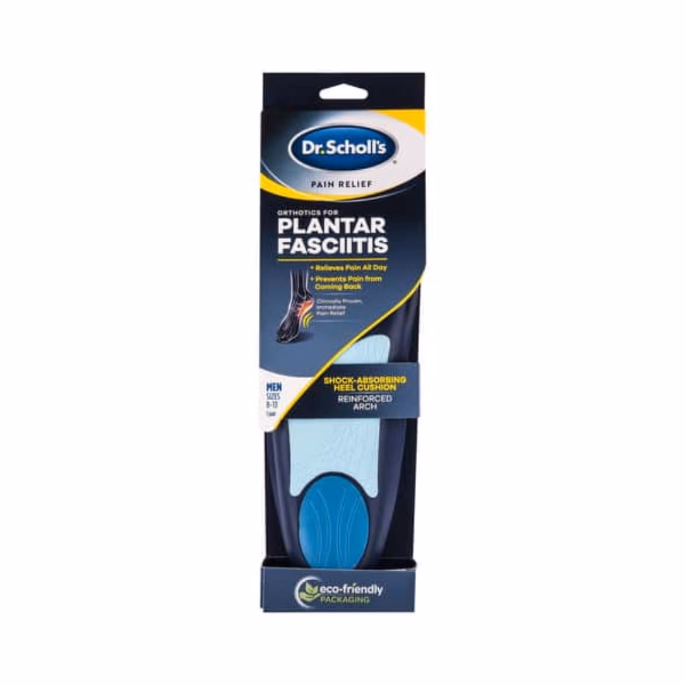 Scholl Plantar Fasciitis Orthotics Men Size 8 to 13 1