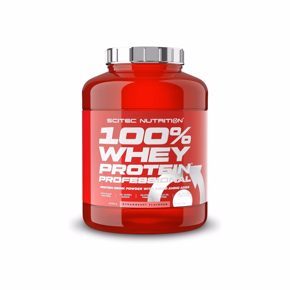 Scitec 100% Whey Strawberry 2350g 1