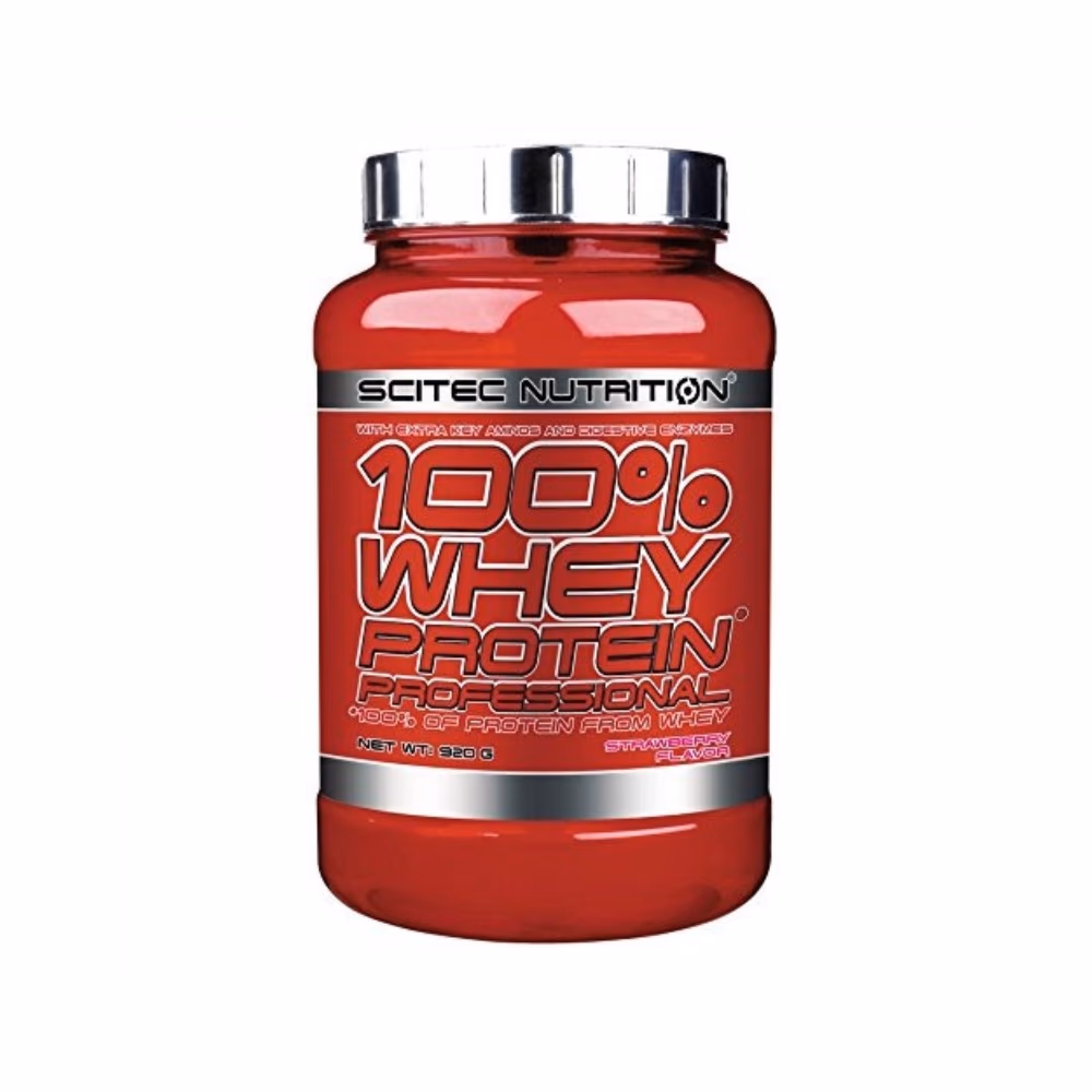 Scitec 100% Whey Strawberry 920g 1