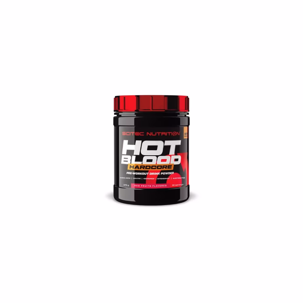 Scitec Hot Blood Hardcore Red Fruits 375g 1