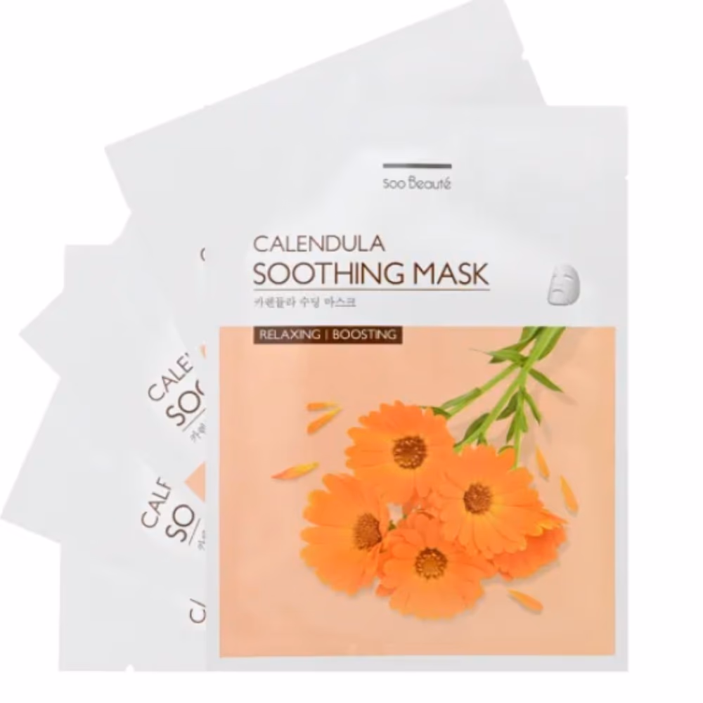 So Beaute Calendula Soothing Mask – 5 Sheets 1