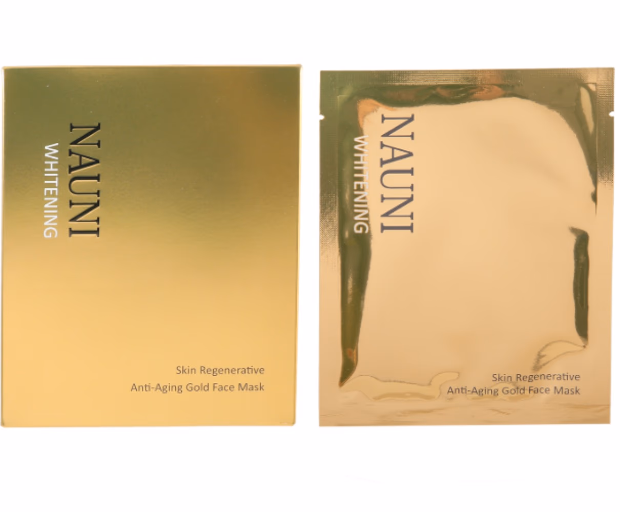 Nauni Whitening Gold Face Mask 1