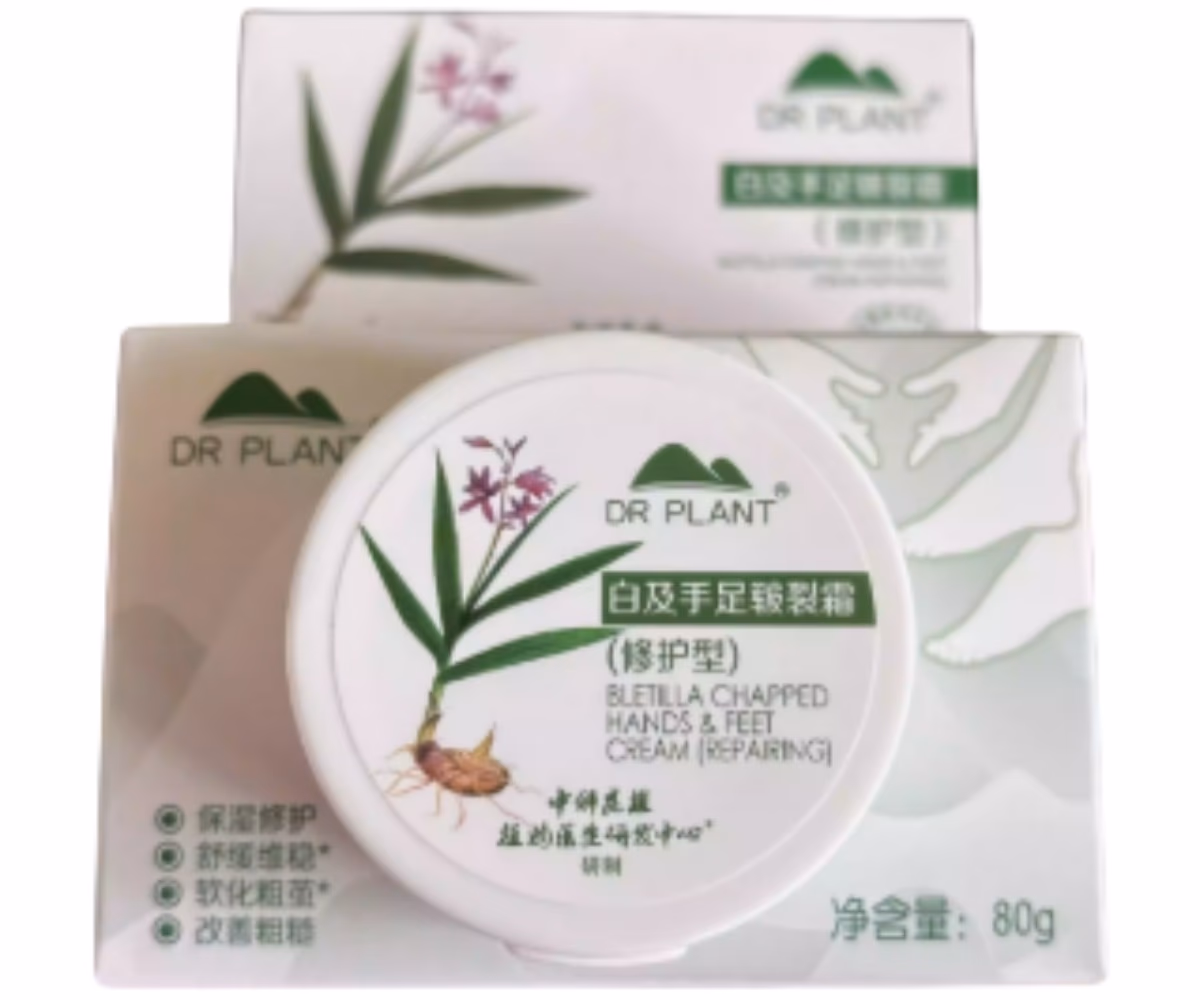 Dr Plant Bletilla Chapped Hand & Feet Cream – 80 g 1