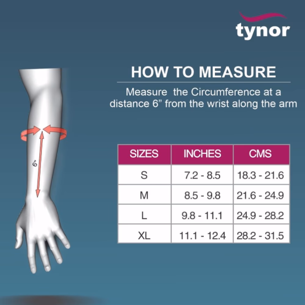 Tynor E44 Wrist Splint With Thumb Support – Size XL 4